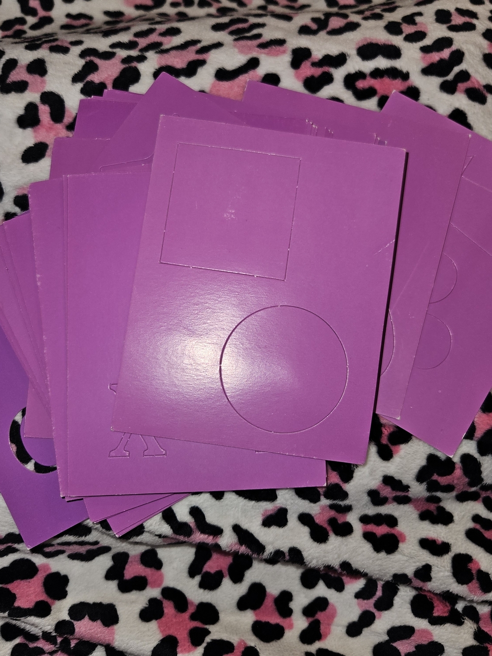 Bright Purple Craft Cardstock Pack